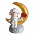 thumbnail image 3 of Artesanías Del Ornamento Estatuil Del astronauti de a Decoración Del Escritorio Gloria Figura de resina linda pareja, 3 of 9