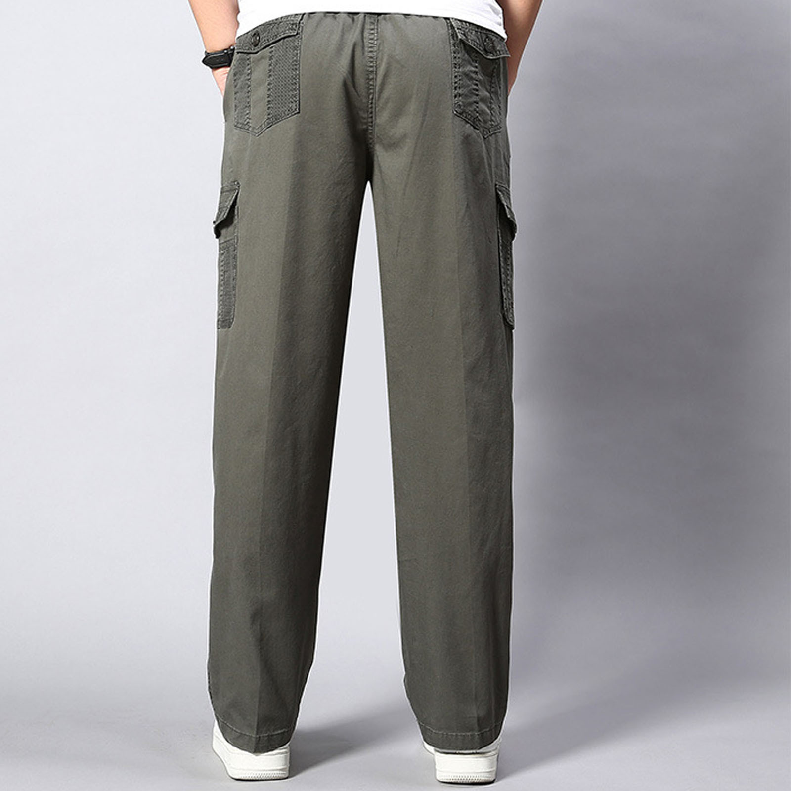 Viikei Cargo Pants, Mens Pants Clearance under $15 Men's Cotton and ...
