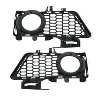 Unique Bargains 1 Pair 51118054155 51118054156 Car Fog Light Grille Cover Trim for BMW 3 SERIES F30 F31 M SPORT 11-15