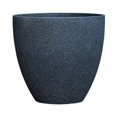 thumbnail image 4 of Maceta Suculenta Redonda de Plástico Sunnimix para plantas de interior Con Orificio de drenaje Gris negro, 4 of 8