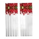 thumbnail image 4 of Cortinas de gasa estampadas con bolsillo para varilla, 2 unidades, para hotel 132cmx241cm, 4 of 9