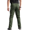 thumbnail image 2 of Men Stretch Hiking Cargo Pants Breathable UV Block Multi Pocket All Terrain Work Pants S-XXL, 2 of 10