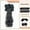 natural black, variant on Simulated Hair Wavy Ponytail Claw Clip Extension, 40/50cm Realistic Appearance