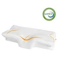 thumbnail image 2 of MARNUR Cervical Pillow Memory Foam Orthopedic Pillow for Neck Pain Sleeping Side, Back, Stomach Sleeper with Washable Pillowcase, 2 of 9