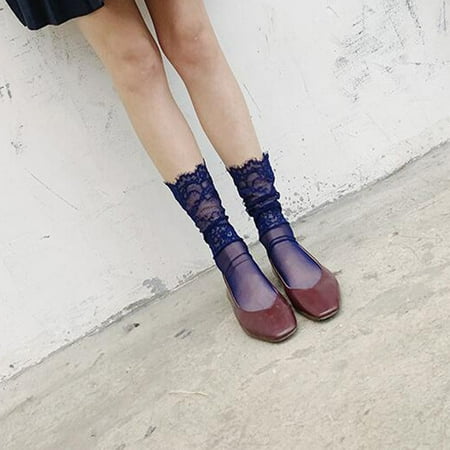 

christmas socks for women 1 Pairs Women s Summer Breathable Stockings Lace Bow Cute Stockings Women s Socks