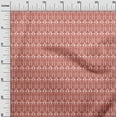 thumbnail image 3 of oneOone Cotton Flex Red Fabric Geometric Craft Projects Decor Fabric Printed By The Yard 40 Inch Wide, 3 of 5