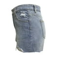 thumbnail image 5 of Jeans Shorts Women Jeans Summer Sexy Pants Fashtion Women Shorts Slim Hole Pants Plus Size Pants Plus Size Womens Shorts Light Blue S, 5 of 6
