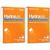 Hydralyte Electrolyte Hydration Powder Packets Formula, Orange, 10 Count (Pack of 2)