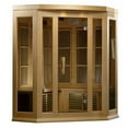 thumbnail image 3 of Maxxus 3-Person Corner Low EMF (Under 8MG) FAR Infrared Sauna (Canadian Hemlock), 3 of 3