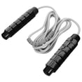 thumbnail image 4 of OULII 1 Pc Portable Fitness Rope Exercise Equipment Grey for Home Gym Workouts, 4 of 8