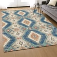 thumbnail image 6 of Addison Rugs Mayfield Premium Machine Washable Transitional Moroccan Navy Rectangle Rug, 10' x 14', 6 of 6