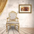thumbnail image 3 of Venter, Tandi 14x9 Gold Ornate Wood Framed with Double Matting Museum Art Print Titled - Safari Silhouette IV, 3 of 4