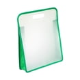 thumbnail image 2 of jinwen File Bag Clear Document Bag Art Portfolio Bag for Projects Classroom Teacher Green, 2 of 9