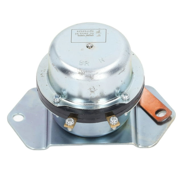 Interruptor principal de alimentación electromagnética 08088‑10000 Botón de tablero de batería de cobre rojo de aleación de acero para Daewoo 24 V Polo negativo