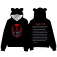 thumbnail image 3 of Doors Roblox-Sudadera con capucha y orejas de gato para parejas, suéter informal holgado de moda callejera, tendencia que combina con todo, Escape de la puerta, 3 of 4