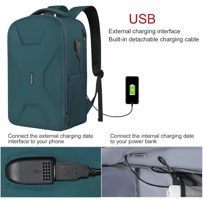 battery bank laptop backpacks anti theft Mark Ryden USA Official Store | CAESAR A small anti Anti-Theft Backpacks with RFID Blocking,