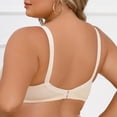 thumbnail image 4 of MHFRRA Compression Bra Women's Double Lace Lingerie Plus Size Bra 110D, 4 of 8