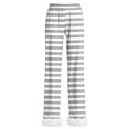 thumbnail image 4 of Women's Fashionable Casual Trousers with Striped Print, Stylish and Trendy Pants for Daily Wear, Casual Outfits, and Women's Fashion Apparel,Light Gray,2XL, 4 of 4
