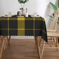 thumbnail image 3 of Rectangle Table Cloth, Scottish Clan Raeburn Tartan Plaid Resistant Washable Tablecloth Decorative Table Cover for Dining, Indoor and Outdoor, 3 of 6