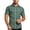 #01 Army Green 【Mix, Match & Rotate: Stock Up on Daily Colors】, variant on Men's Summer Lapel Button Striped Shirt Casual Short Sleeve Tops Lightweight Breathable Comfortable Fashion Daily Office Beach Vacation Outfits | JASKFLY,Army Green L