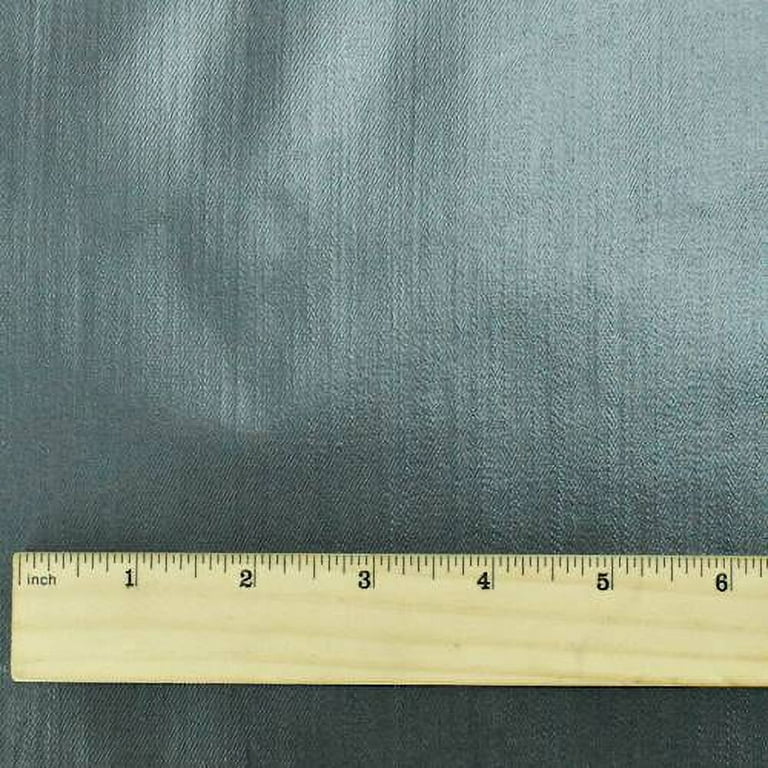 Cool Gunmetal Gray Metallic Print Stretch Denim, Fabric By the