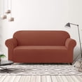 thumbnail image 2 of CHOK 2024 1-Piece Checks Stretch Sofa Cover Slipcover Couch Cover  Chair  Light Gray, 2 of 6