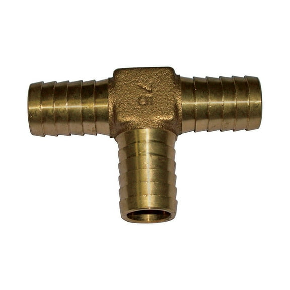 B & K RTB3TLF 0.75 in. Low Lead Brass Insert Tee