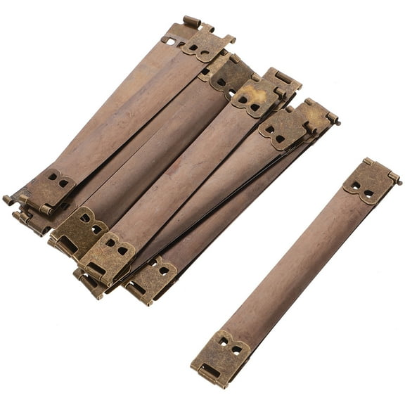 MIPCASE 10PCS Handbag Hinges Frame Replacement Part Iron for Coin Purse Clasp Bag Handbag