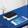 thumbnail image 6 of Yajisi 4G LTE Wireless Router Portable Mobile WiFi Hotspot with 10000mAh Power Bank, High Speed Plug and Play Network Device for Travel in Europe Asia Africa (4.72 inches / 12.0 cm), 6 of 9