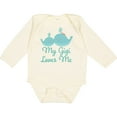 thumbnail image 3 of Inktastic My Gigi Loves Me Boys or Girls Long Sleeve Baby Bodysuit, 3 of 5