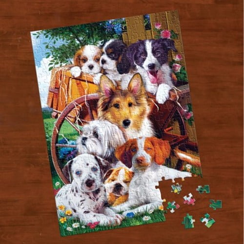 Fuzzy Friends Jigsaw Puzzle, Dog Edition - 1000 Pieces - Walmart.com ...