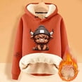 thumbnail image 2 of WILLBEST Sudaderas para Mujer, Estilo Borrego, Gruesas, Cálidas, de Color Liso XXX-Grande, 2 of 4