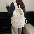 thumbnail image 4 of Weebloom Large School Backpack For Kids Girls Cute 3Pcs School Bags Set Adorable Cherry Printed Bookbag Middle High School College White, 4 of 9