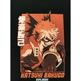 thumbnail image 2 of My Hero Academia Katsuki Bakugo Explosion Men's black T-shirt-XXL, 2 of 3