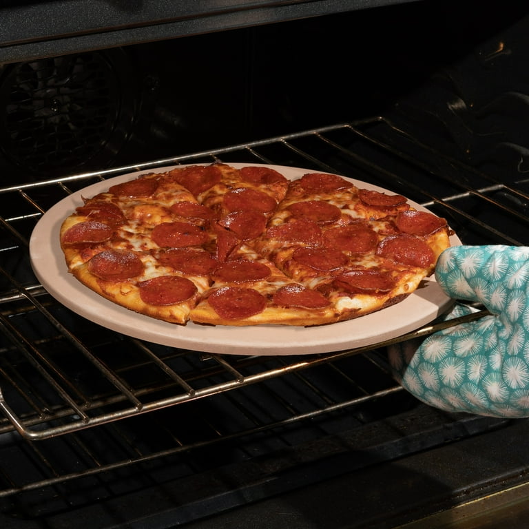 Homemade Pizza Cooking Digiorno Pizza On Pizza Stone Pizza Stone - Main Image