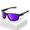 Frame: Matte Black / Lens: Purple Lens, variant on Polarized Sports Sunglasses For Men Women