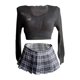thumbnail image 4 of Lencería sexy para mujer Pasión Sin espalda Puro deseo Uniforme Tentación Libre Lujuria Suéter Traje Combinación, 4 of 4