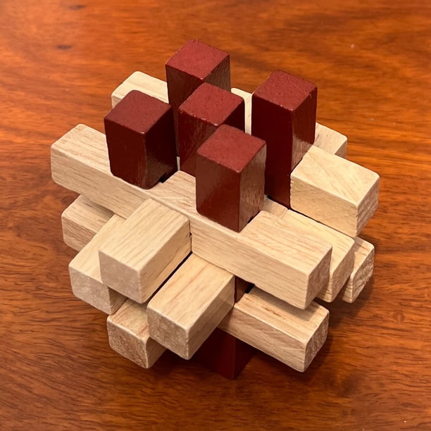 Qiandier - Juego de 20 juguetes de madera 3D para adolescentes y Qiandier - Juego de 20 juguetes de madera 3D para adolescentes y