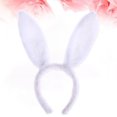 thumbnail image 4 of EeaseMX Plush Bunny Ears Hairbands Lindo Bunny Diadema Bunny Ears Hairbands (Blanco), 4 of 7