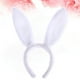 thumbnail image 4 of EeaseMX Plush Bunny Ears Hairbands Lindo Bunny Diadema Bunny Ears Hairbands (Blanco), 4 of 7