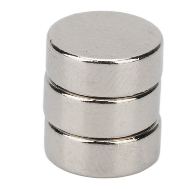 Spptty Super Strong Neodymium Magnets, Multifunctional Industrial Magnets 100pcs Durable Silver For Handicraft 8 X 3mm / 0.3 X 0.12in 8 X 3mm / 0.3 X