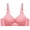 Pink, variant on Bras for Women,Woman's Solid Color Comfortable Hollow Out Perspective Bra Underwear No Rims