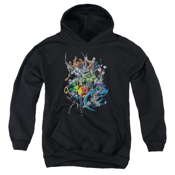 Batman - Saints And Psychos - Youth Hooded Sweatshirt - Small