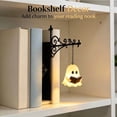 thumbnail image 4 of Halloween Ghost Library Lantern Decorative Bookshelf Lighting, Reading Book Shelf Lights for Study Reading Corner Home Library Gift for Book Lovers Bookworms, 4 of 6