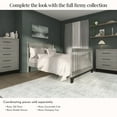 thumbnail image 6 of Evolur Convertible Crib Wooden Full Size Bed Rail, Light Ash, 6 of 6