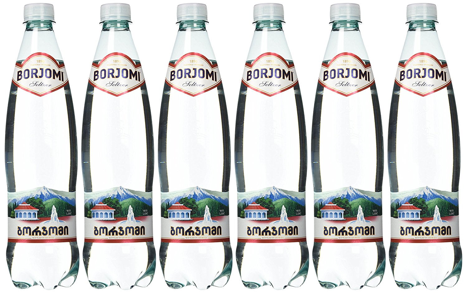 Borjomi Mineral Water 0.75 L (1 case) 6 bottles. Includes Our Exclusive HolanDeli... by