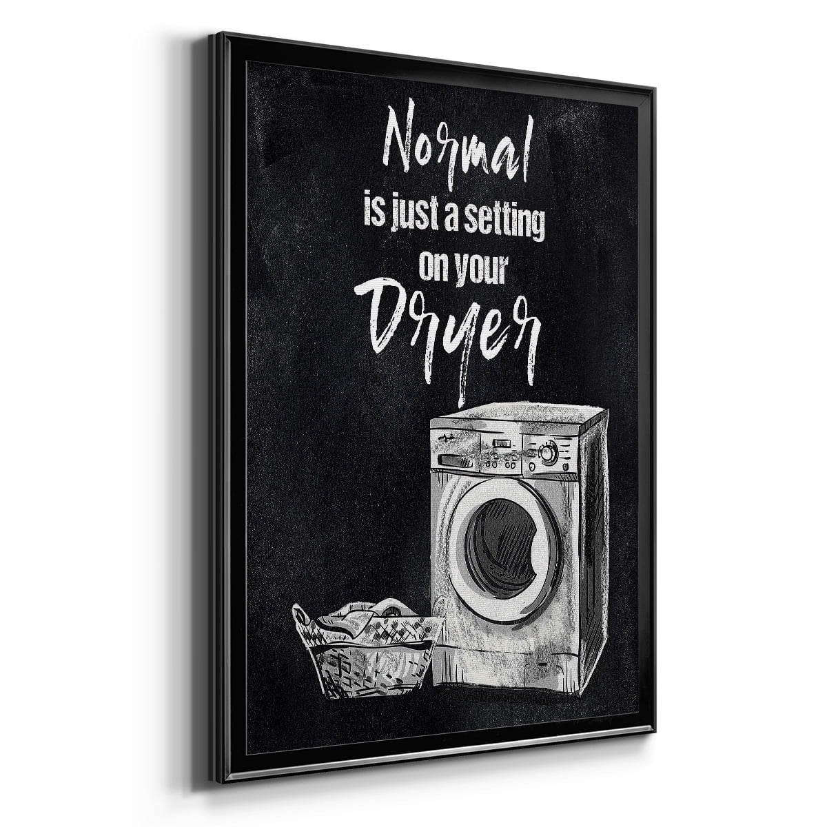 Normal Is Just A Setting Premium Framed Print - Ready to Hang