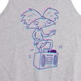 thumbnail image 2 of Hey Arnold! - 3D Arnold - Men's Jersey Tank Top, 2 of 4