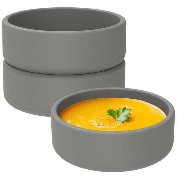 3Pcs Air Fryer Egg Mold Silicone Egg Poacher Cups Nonstick Egg Boiler Mould Cup Microwave Cooker Egg Bite Maker Grey,3 x Silicone Egg Poacher Cups,Grey