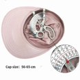 thumbnail image 3 of (navy blue color)Women's sun visor hat, 3 of 5